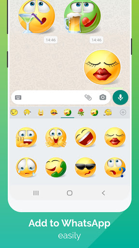 WhatSmiley: Emojis WASticker screenshot 2