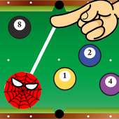 Spider Swing Ball Pool - billar de bolsillo
