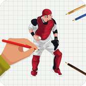 How to Draw Baseball Players on 9Apps