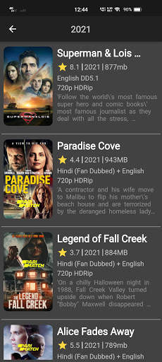 Movie Drawer - Free Movies & Web Series in HD 3 تصوير الشاشة