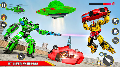 Spaceship Robot Transport Game screenshot 20