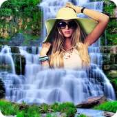 Waterfall Photo Frame on 9Apps