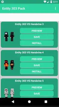 Herobrine Skins Entity 303 for Android - Download