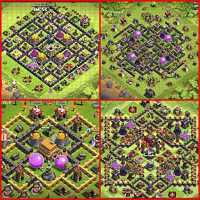Maps of Clash of Clans 2020