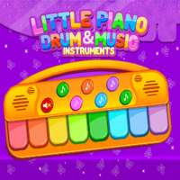 Little Piano Drums and Music Instruments with Song