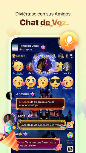 Yalla - Chat de Voz en Grupo screenshot 2