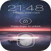 Fingerprint Lock Screen app Prank