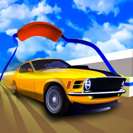 Car Stunts Slingshot Games