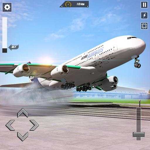 Airplane Flight Simulator Pilot Driving Game 2020