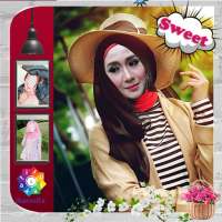 Sweet Hijab InFrame on 9Apps