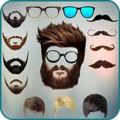 Men beard photo editor Mustache : Hairstyle salon