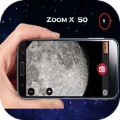 caméra zoom la lune on 9Apps