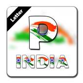 Indian Flag Letter on 9Apps