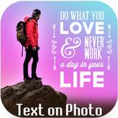 Quotes on Photo on 9Apps