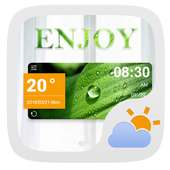 Enjoy GO Weather Widget Theme