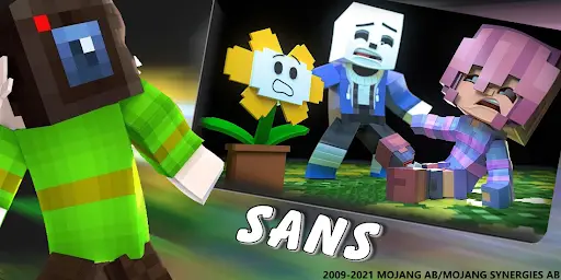 Dust Sans Undertale MCPE - Minecraft Mod APK for Android Download