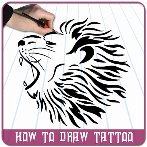 How to Draw Tattoo - Step by Step Tattoo Design