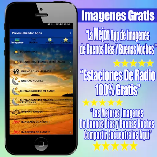 Frases de Buenos Dias y Buenas Noches App Download 2023 - Gratis - 9Apps