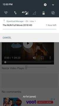 The Nun full movie 2018 HD mp4 - watch or download 3 تصوير الشاشة