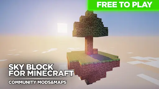 Play Minecraft SkyBlock for free without downloads