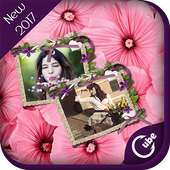 Flower Dual Photo Frames on 9Apps