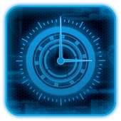 Blueprint Tech Clock Widget