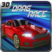 Drag balap mobil balap 3D