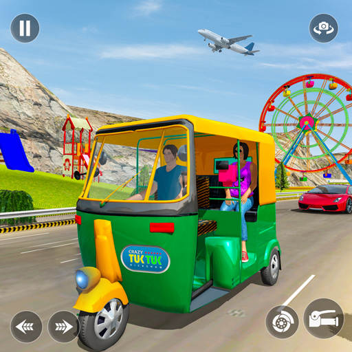 Passenger Rickshaw Driver Game