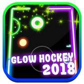 Glow Hockey Game - 2018
