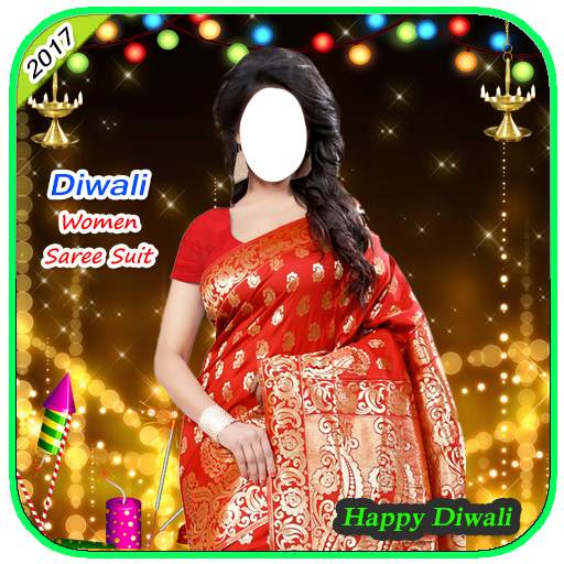 Diwali Women Saree Suit New