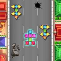 Brick Retro Car Video Game