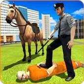 警察の馬の犯罪追跡3D on 9Apps