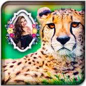 Cheetah Photo Frame
