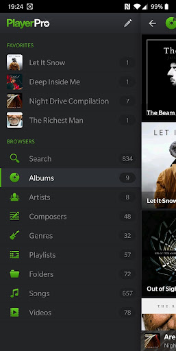 PlayerPro Music Player скриншот 5