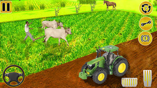 Tractor Farmer Simulator : Farming Games 2021 скриншот 3