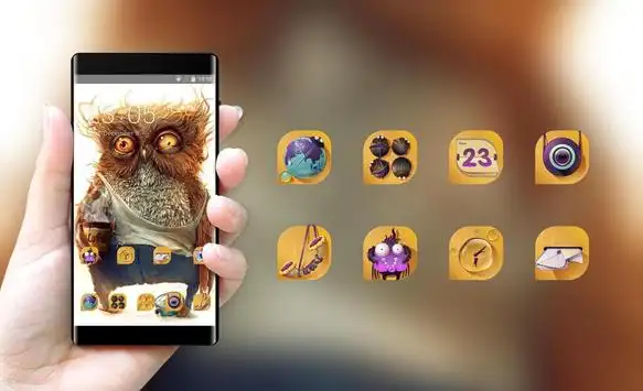 Cartoon Theme Cute Owl Wallpaper HD APK Download 2023 - Free - 9Apps