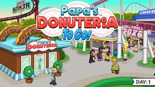 Papa's Donuteria To Go! - All Gold Customers (Perfect Day) 