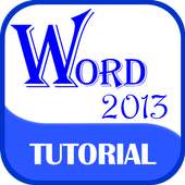 Learn Word 2013 Tutorial