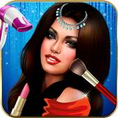 Rainbow Princess Makeup Salon Dress Up: Girls Game