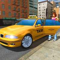 Modern Yellow Taxi Driving 3D