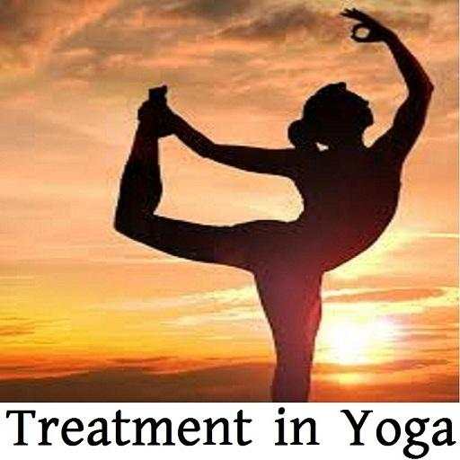 "Treatment in Yoga" - for health and fitness.