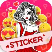 Colorful Stickers For WhatsApp-Funny Emoji
