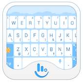 TouchPal Blue Balloon Theme