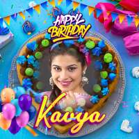 Name photo on Birthday Cake Maker on 9Apps