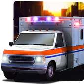 Ambulance Rescue Off road Driver: Heli Simulator