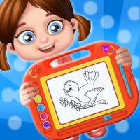 Kids Magic Slate Simulator - Toddlers Drawing Pad