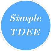 Simple TDEE Calculator