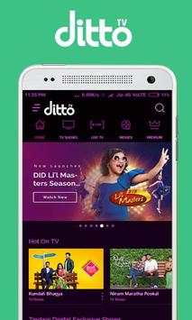 Anytime Tv - Live Cricket & Movies,Ditto Tv Plus screenshot 1