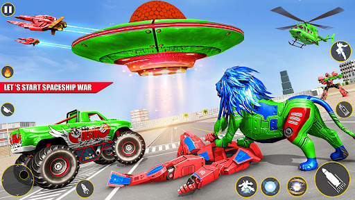 Spaceship Robot Transport Game screenshot 4