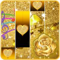 Gold Piano Flower Tiles Sparkle Jewlery Game 2019